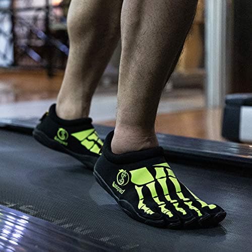 Aaspad Men's Fitness & Cross-Training Toe Sneakers with Five Finger Splited and No-Slip Rubber Sole Shoes (8.5) Multi - Thumbnail 3