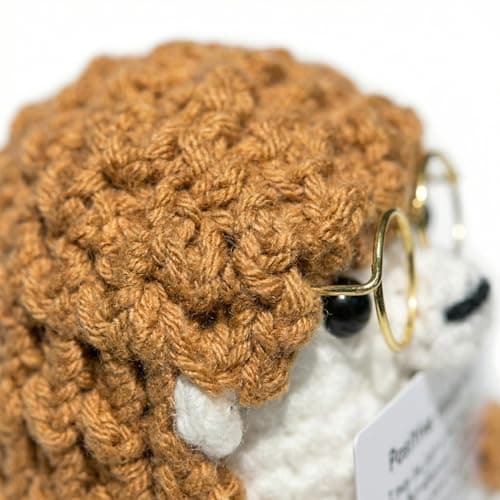 AskLady Crochet Hedgehog Valentines Day Birthday Gifts for Women Men,Cheer Up Appreciation Gift for Friends Coworkers - Inspirational Emotional Support for Her Mom Sister, Positive Gifts for Yourself - Thumbnail 6