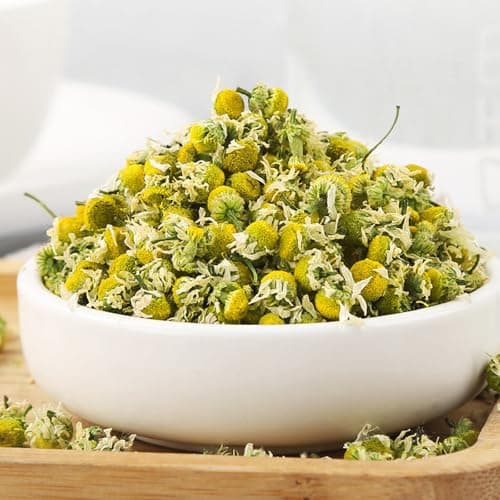 Chamomile Tea organic, 100% Pure & Natural Chamomile Flower Herbal Tea - Non-GMO - Caffeine-freePromote Relaxation & Support Digestion (Chamomile(3.53oz/100g)) - Thumbnail 5