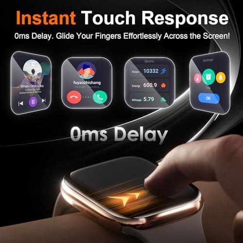 YWXTW TOP 9H+ Tempered Glass Screen Protector for Apple Watch Series 11/10 42mm, [3S Installation] Bubble-Free, Anti-Scratch, HD Clear Film for iWatch 11/10 42mm - Thumbnail 5