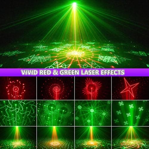 Mini Disco Party Lights - DJ Strobe Light Sound Activated Portable LED Lighting for Home Room Karaoke Family Gathering - Thumbnail 3