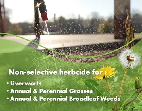 Liquid Harvest Vinegar Weed & Grass Killer - Gallon - Nonselective Herbicide Approved for Organic Production, Pet Safe & Glyphosate Free Herbicide - Thumbnail 4