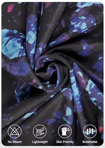 ECOWISH Women's Spring Wedding Guest Dress 2026 Long Sleeve Ruched Bodycon Floral Ruffle Cocktail Party Maxi Dresses Black Large - Thumbnail 5