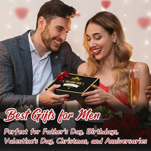 Beard Kit for Men Grooming & Care W/3 Pack Beard Oil, Wash, Balm, Comb, Brush, Scissors,Anniversary Valentines Birthday Fathers Gifts Idea for Husband Him Boyfriend Dad Men Christmas Stocking Stuffers - Thumbnail 2