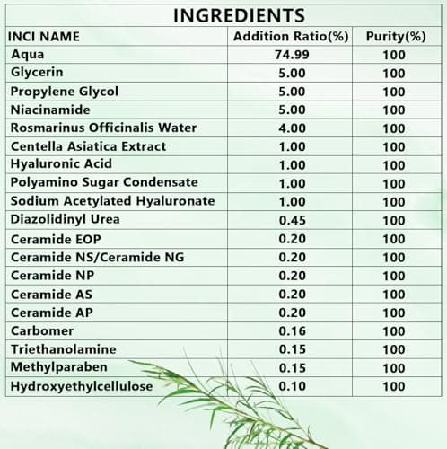 Travel Skincare 5% Niacinamide Serum with 4% Rosemary Extracts - Deep Hydration, Soothes Skin, Enhances Elasticity (3Pack 0.507 fl.oz | 15ml) - Thumbnail 2