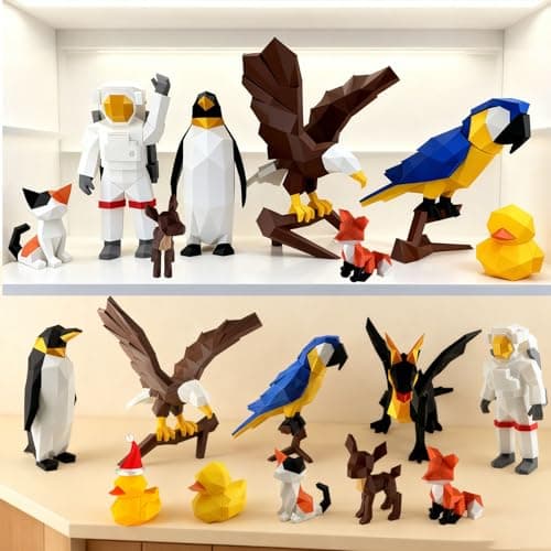 3D Magnetic Puzzle,Magnetic Animal Puzzle Toys for Adult,Penguin Model Collectible Novelty Desk Decor Toy - Thumbnail 6