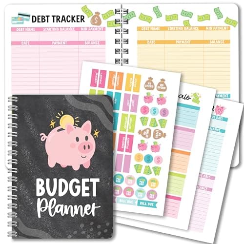 2026 Budget Planner and Monthly Bill Organizer - Budget Book and Financial Planner, Monthly Budgeting Planners and Tracker, Bill Planners and Expense Tracker Notebook for Budgets Binder