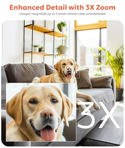 owltron Indoor Security Camera 2K, 2.4GHz WiFi Cameras for Home Security Baby Monitor Camera with Motion/Cry Detection, Pet & Dog Cam with Phone App, Night Vision, 2-Way Audio, Works with Alexa - Thumbnail 5