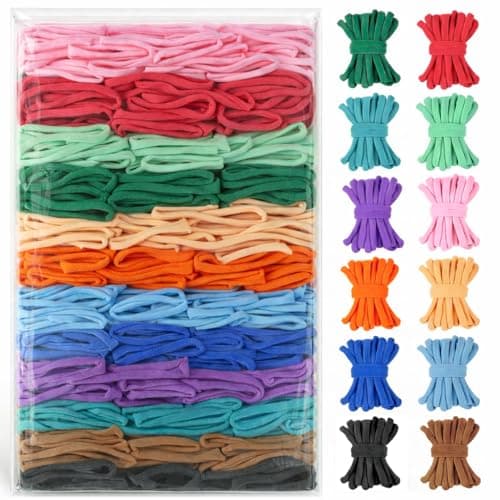 Raylinix 600pcs Weaving Loom Refill Loops for 7-Inch Potholder Loom – Earthy Nature Tones Nylon Potholder Bands for Adults DIY Craft, Makes 17 Coasters - Image 1