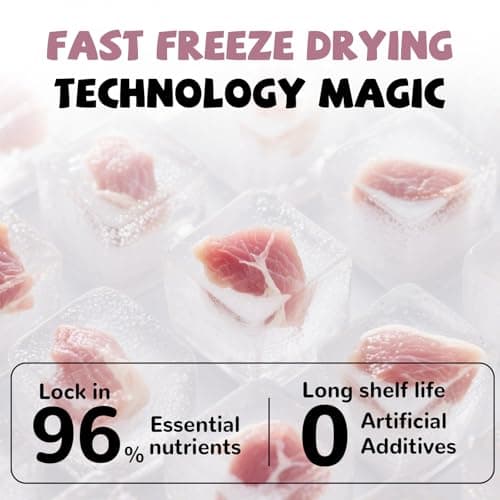 PAWUP Freeze Dried Duck Treats for Cats Dogs, Rawhide Free Freeze-Dried Raw Food Topper, High Protein, Gluten&Grain Free, 4.6oz - Thumbnail 5