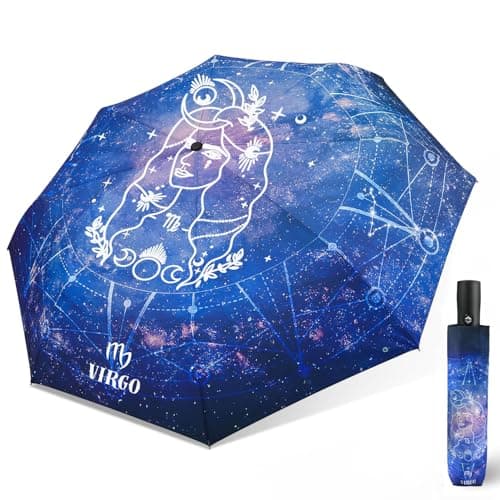 ECOBRELLA Automatic Large Compact Umbrella-Lightweight Backpack Travel Umbrella-Fashion Gift for Women and Kids - Image 1