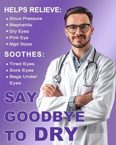 30 Packs Steam Eye Mask Lavender,Warm Compress for Dry Eyes Sleep Mask,Hot Auto Heated Eye Masks Relaxing Items for Women Moist Heat Soothing Eye Fatigue,Disposable Eye Mask for SPA Essentials - Thumbnail 3