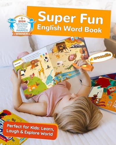 KOKODI Talking Pen Books Sets, Autism Sensory Games, Interactive Audio Sound Books Kids Learning Electronic Toys for Toddlers Kids, Early Educational Gifts Birthday Gifts for Boys Girls Age 2 3 4 5 - Thumbnail 3