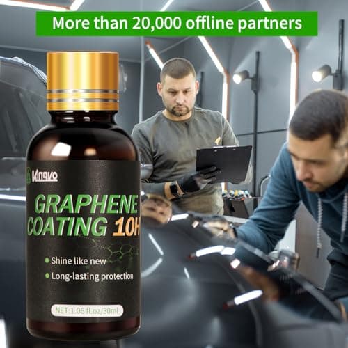 10H Ceramic Coating for Cars, Advanced Graphene Ceramic Coating for Auto Car Detailing, Auto Paint Correction Gloss Hydrophobicty Scratch Resistant,30ML(2-Pack) - Thumbnail 6