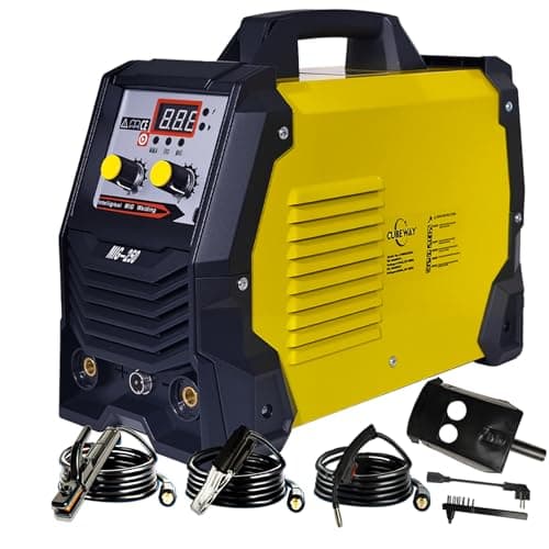 CUBEWAY 250A 3-in-1 Multiprocess Welder, 110V Flux Core MIG/TIG/Stick Welding Machine with IGBT Inverter, Digital Display & Synergic Control – Portable for Home DIY, Auto Repair & Farm Maintenance - Image 1