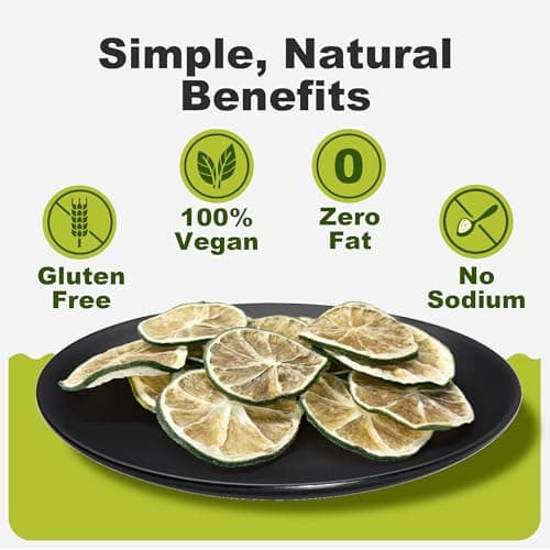 Dehydrated Lime Slices – 16 oz (Pack of 1) | All Natural, No Additives No Sugar | Dried Fruit for Cocktail Garnish, Drinks, Tea, Baking & Cooking | Dry Limes for Potpourri, Simmer Pot, Candle & Craft Decor - Thumbnail 5