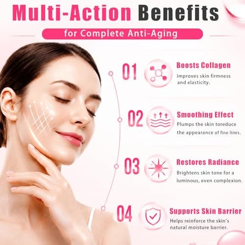 Salmon DNA Serum, PDRN Serum Ampoule for Face, Recombinant Collagen, Hyaluronic Acid, Skin Care For Deep Hydration, Moisturizing, Anti Aging, Firming & Uneven Skin Tone, 0.05 Fl.Oz x 30e - Thumbnail 2
