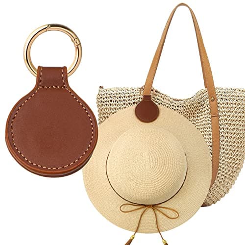 Niveaya Magnetic Hat Clip for Travel on Bag - Magnet Storage Hook, Vacation Traveling Essentials Accessory Brown - Image 1