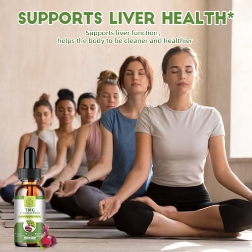 TMG Supplements 1000MG - Trimethylglycine Liquid Drops, Betaine High Absorption, Supports Methylation, Liver Wellness & Cognitive, Non-GMO, Vegan, Blood Orange Flavor, 2 Fl.Oz (2 Pack) - Thumbnail 4