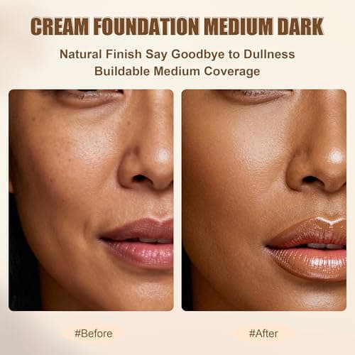 HECI BEAUTY Tinted Foundation Stick, Balm to Cream Foundation with Light to Medium Coverage, Infused with Hydrating Ingredients, Medium Dark 04, 0.25 oz - Thumbnail 5