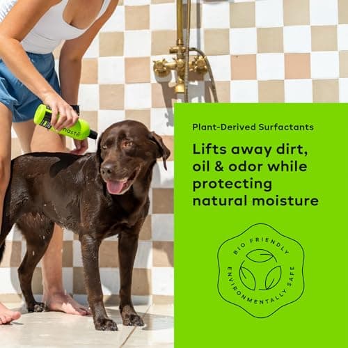 Nonaste Aloe Glow Premium Dog Shampoo (16 Oz, Pack of 1) – Deep-Clean & Odor-Neutralizing Dog Wash with USDA Certified Organic Aloe & Oatmeal | for Sensitive Skin, Soft Shiny Coat, Light Fresh Scent - Thumbnail 4