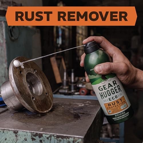 Gear Hugger Rust Protection (11 oz, Pack of 2), Rust Remover & Rust Prevention Spray - Eco-Friendly Anti Rust Spray, No Petroleum, No PTFE, Plant Based - Thumbnail 2