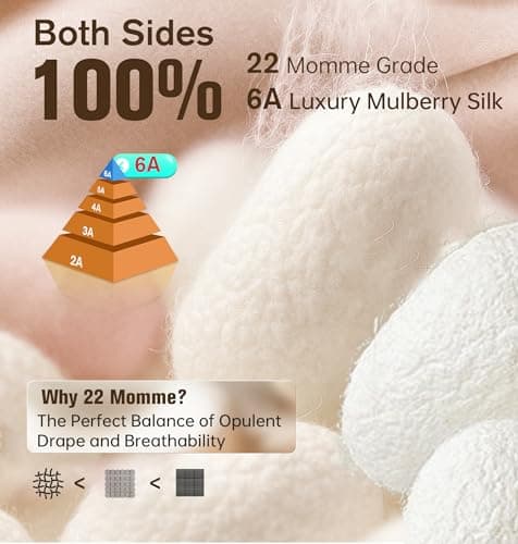 LC-dolida Luxurious Silk Soft Sleep Mask, Sleep Headphones with Bluetooth 5.4 for Side Sleeper, Total Blackout Eye Sleeping Mask for Women and Men, Ideal Gift for Restful Sleep, Travel(Champagne) - Thumbnail 2