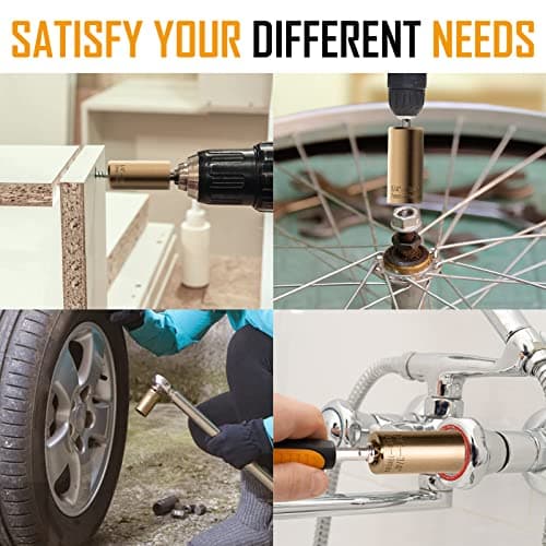 Lenski Super Socket Gifts for Men, Universal Socket Tool Mens Gifts for Husband Dad Adults, Grip Set with Power Drill Adapter, Birthday Gifts for Men Him - Thumbnail 4