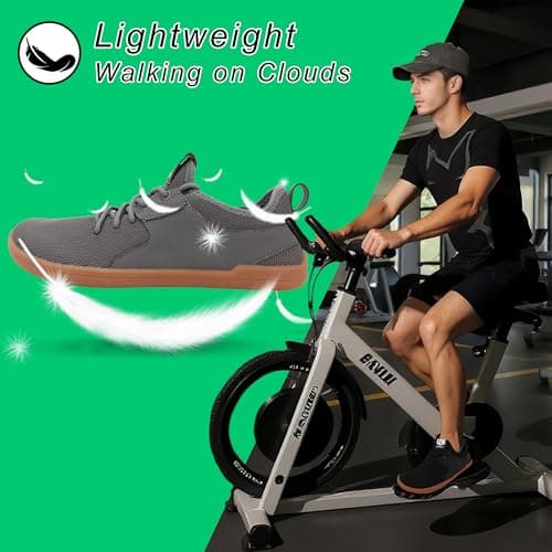 DYISOFY Womens Mens Barefoot Shoes Minimalist Walking Travel Grounding Zero Drop Extra Wide Toe Box Gym Workout Sneakers Dark Brown - Thumbnail 6