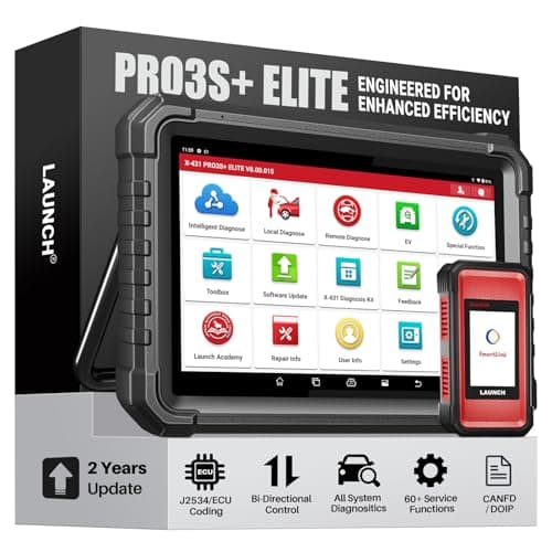 LAUNCH X431 PRO3S+ Elite, All-in-One Diagnostic Scan Tool, Bidirectional Scanner with J2534, Topology Map, 60+ Services, FCA/CANFD/DoIP/D-PDU/VAG for All Vehicles - Image 1