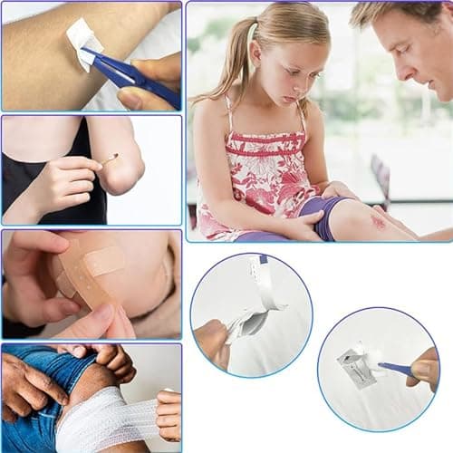 Car First Aid Kits 275Pcs Survival Gear Home Travel Size Small Emergency Kit Tactical Hiking EVA Camping Essentials Backpack Sports Office Boat Urgent Accident - Thumbnail 3