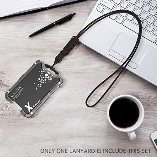 LIUGX Badge Holder, Detachable Buckle with Braided Rope, Strong and Sturdy,Lightweight and Durabl, Impact Resistance ID Badge Reels - Thumbnail 5