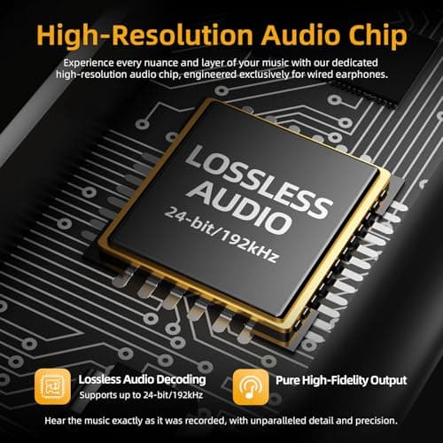 Wired Earbuds with ENC Noise Cancelling Microphone, in Ear Monitor (IEM) Wired Headphones with 3.5mm Jack, HiFi Deep Bass Earphones for iPhone 16/15 Pro Max/PC/Gaming - Thumbnail 2