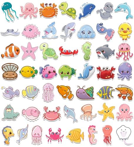 Stickers for Kids- 100 PCS Water Bottle Stickers - Party Favors for Kids 8-12, Arts and Crafts for Boys 4-6 | Crafts for Girls 8-12 - Thumbnail 2