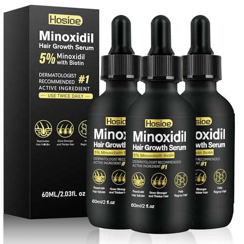 Minoxidil Hair Growth Serum (2oz) 5% Minoxidil for Men and Women Hair Growth Treatment,Topical Minoxidil for Beard Growth - Image 1