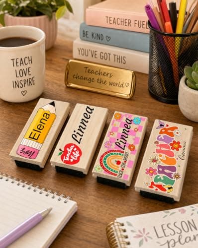 Customizable Wooden-Handle Felt Blackboard Eraser — Suitable for Office and Home; an Ideal Gift for Teachers and Colleagues. - Thumbnail 3