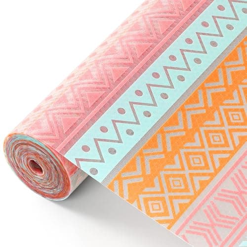 Cooyes Shelf and Drawer Liners for Kitchen Cabinets, Non Adhesive Cabinet Liner, EVA Waterproof Durable Non-Slip Drawer Mats for Shelves, Refrigerator, Storage, Desks（11.8" W x 118" L） - Image 1