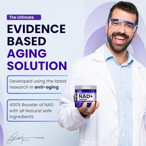 PURE HEALTH MAX PHM NAD Resveratrol Supplement - 10,000mg Extra Strength | NAD+ Liposomal Supplements for Men and Women | NMN & NMNH Alternative | 90 Capsules, 1.5 Months Supply - Thumbnail 3