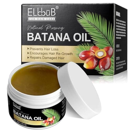 Raw Batana Oil for Hair Growth and Repair -100% Pure, Unrefined Oil from Honduran Rainforests Prevent Hair Loss and Enhances Hair Thickness in Men & Women - Image 1