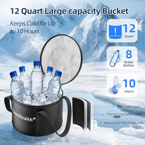 Cold Therapy Machine, Portable Ice Machine for Knee After Surgery, Programmable Knee Replacement Recovery System for Post Surgery Recovery Sports Injuries Reduce Swelling (Black) - Thumbnail 3
