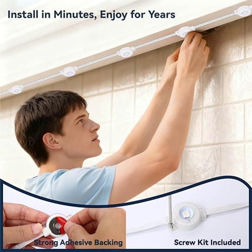 Color Changing Permanent Outdoor Lights, RGB+IC Smart Eaves Lights Music Sync Multi Scene Modes, 50ft DIY Lighting for House Roof, IP67 Waterproof, 16 Million Colors, Christmas, Halloween Decor - Thumbnail 6