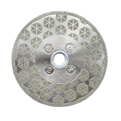 Electroplated Diamond Cutting Grinding Disc,BRSCHNITT 4 1/2 inch 115mm for Granite Marble Single Side Coated Diamond Grinding Wheel with 5/8-11 Flange - Image 1