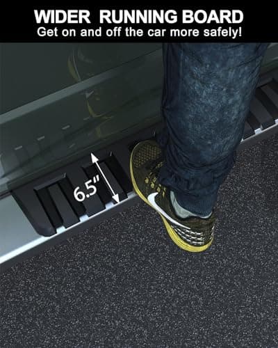 KYBOLT Running Boards Compatible with 2019 2020 2021 2022 2023 2024 Dodge Ram 1500 Quad Cab(New Body Only),Stainless Steel Side Steps for 2019 2020 2021 2022 2023 2024 Dodge Ram 1500 Quad Cab - Thumbnail 6