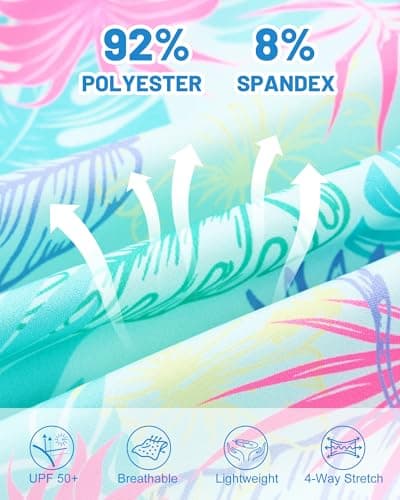 Cozople Funny Hawaiian Shirts for Men Short Sleeve Fishing Button Up UPF 50+ Breathable Outdoor Hiking Shirt for Travel Safari Climbing M - Thumbnail 3