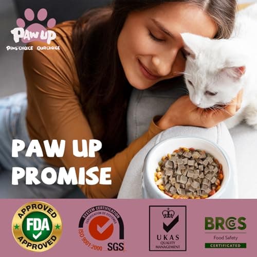 PAWUP Freeze Dried Duck Treats for Cats Dogs, Rawhide Free Freeze-Dried Raw Food Topper, High Protein, Gluten&Grain Free, 4.6oz - Thumbnail 6