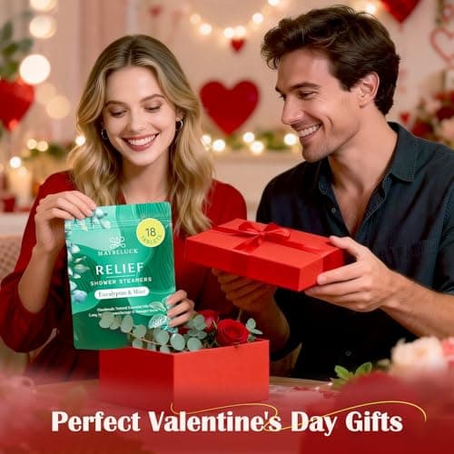 Eucalyptus Mint Shower Steamers for Sinus Relief & Congestion 18 Pack – Eucalyptus for Shower, Easter Basket Stuffers, Shower Bombs with Natural Essential Oils, Self Care Birthday Gifts for Women Men - Thumbnail 2