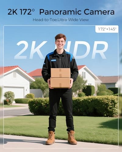 LNDU WiFi Smart Video Lock, 5-in-1 Fingerprint Keyless Entry Door Lock with App Control, Two-Way Audio, Dual Motion Sensors - Thumbnail 5