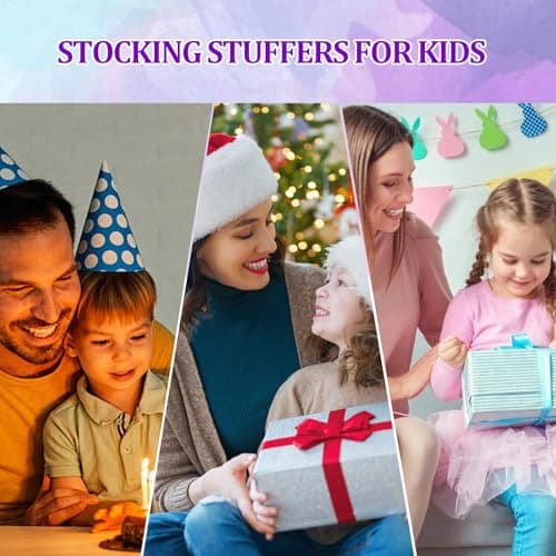FilmHOO Easter Basket Stuffers for Teens Kids Children Easter Gifts for Kids,Art Supplies,12 Rainbow Colored Pencils With Cute Pencil Cap,sharpener,Arts And Crafts 4-12 Year Old Party Favors - Thumbnail 5