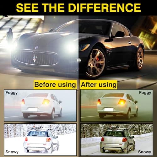 DUCO Night Driving Glasses Women Fit Over Glasses Night Vision Goggles Light Weight TR90 Frame Anti Glare Lens (A-Black Frame Night Vision Lens) - Thumbnail 5