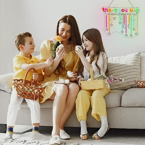 There You Are Neon Signs for Wall Decor Letter LED Neon Lights USB Powered Dimmable for Home Gifts Office Bedroom Wedding Party Store Colorful LED Sign Classroom Neon Decor - Thumbnail 2